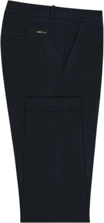 Roberto Ricci Design Slim-fit broeken - Heren - Slim Fit Broeken - Zwart - XL - Leer - Broeken