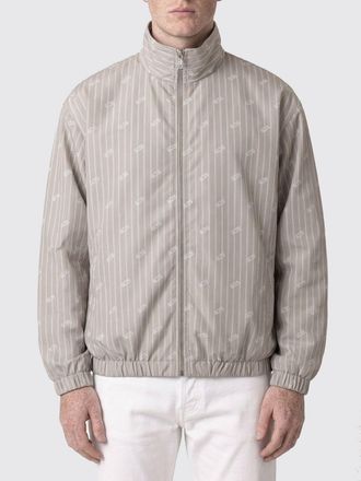 GCDS Windbreaker In Technical Fabric With Logo