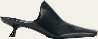 Loewe 45mm Emily Leather Mules