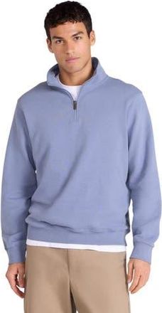 Animal Sid Half Zip Sweatshirt in Blue at Nordstrom, Size Xx-Large