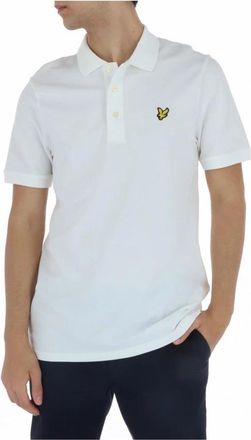 Lyle & Scott Klassiek Poloshirt Regular Fit Lm 601 - Heren - Polos - Wit - S - Katoen - Tops