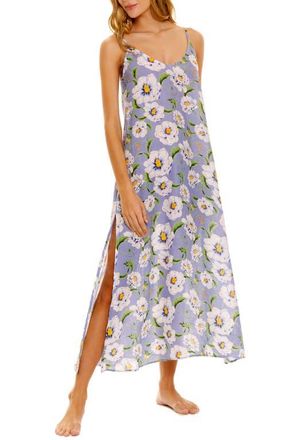 The Lazy Poet Frida Summer Dunes Linen Nightgown at Nordstrom, Size Large