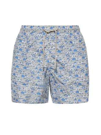 MC2 Saint Barth Light Blue Lighting Micro Fantasy Swim Shorts