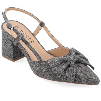 Journee Collection Women & apos;s Tailynn Medium and Wide Width Pumps