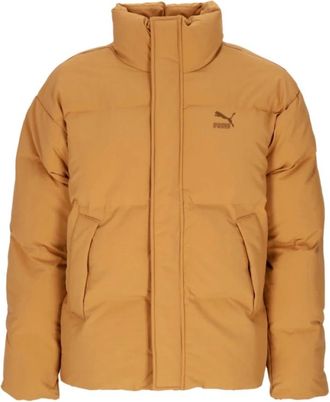 Puma Down Jassen - Heren - Gewatteerde jassen - Bruin - XS - Jassen