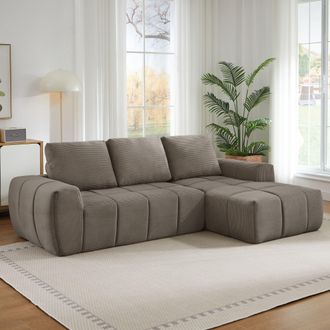 STILVORA Sof&aacute; De Compresi&oacute;n, Sof&aacute; De Esquina Moderno Y Extragrande, Lujoso Sof&aacute; En Forma De L De Terciopelo Con Cojines Desmontables, Sof&aacute;s Acolchados Para Sal