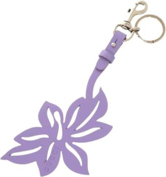 Gucci Pre-owned Sleutelhanger - Dames - Vintage Accessoires - Paars - ONE Size - Leer - Vintage