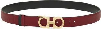 Ferragamo Reversible Gancini-Buckle Belt - Womens - CALFSKIN