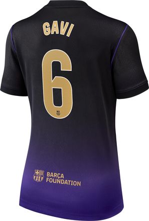 Nike Gavi Barcelona 2026/27 Stadium Away Kobe Nike Womens Dri-FIT Soccer Jersey in Purple | NN204432686-FCB