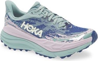 Hoka One One Stinson ATR 7 Trail Running Shoe in Rosemary /Fragrant Lilac at Nordstrom, Size 7.5
