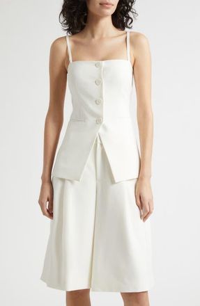 Toccin Roxy Button Front Camisole in Optic at Nordstrom, Size 0