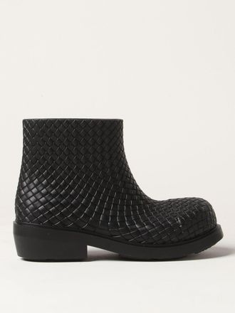 Bottega Veneta Stivaletto Fireman in gomma intrecciata