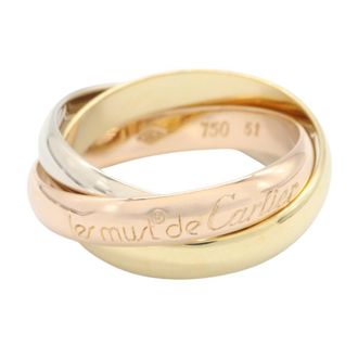 Cartier Yellow Gold (18K) Pink Gold (18K) White Gold (18K) Band Ring (Pre-Owned)