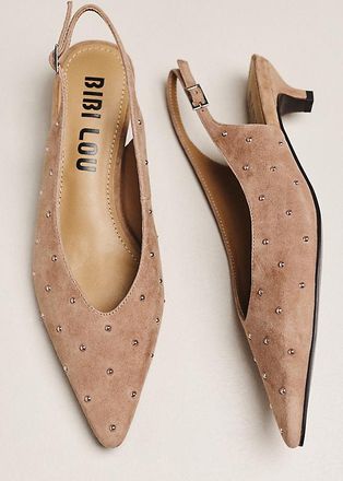 Bibi Lou Nomi Slingback Kitten Heels