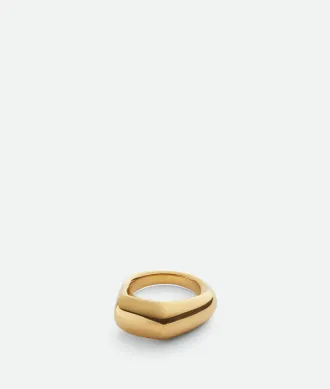Bottega Veneta: Silver Bolt Ring | SSENSE