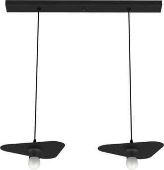 Lumicom Cloud lámpara de techo lineal 2 luces monocolor mate