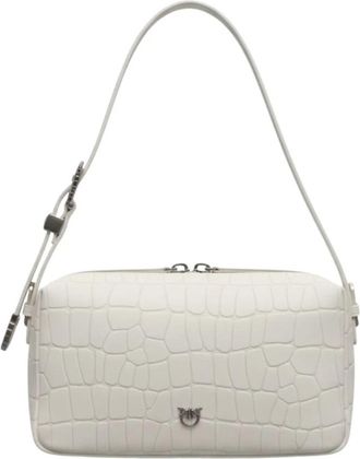 Pinko Mujer, Bolsos, Blanco, Talla: ONE Size