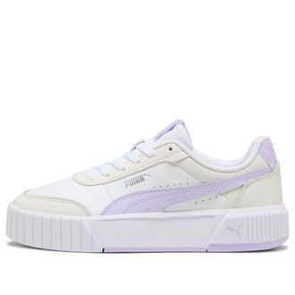 Puma (WMNS) PUMA Carina Mia White Light Lavender Vapor Gray 402637-22
