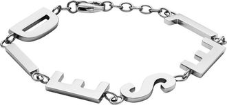 Diesel Stainless steel chain bracelet - Bracelets - Unisex - Silver