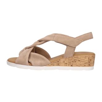 Gabor 761 Sandalen - Dames - Schoenen - Beige - Maat: 42 EU