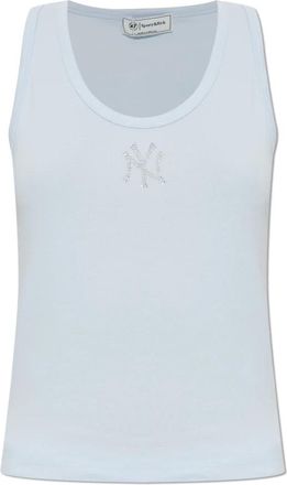 Sporty & Rich Donna, Top, Blu, M, new