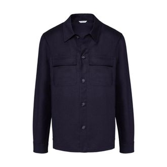 Manuel Ritz Lichtblauwe Jas - Heren - Zomerjassen - Blauw - 2XL - Wol - Jassen