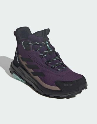 adidas adidas Performance - Terrex Anylander Mid Rain.rdy - Scarpe da trekking color prugna aurora / nero core / tra-Viola