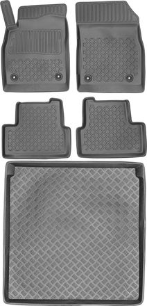 OEM Juego De Alfombrillas Para Coche Y Maletero Para Opel Astra Iv J Kombi (2010-2015)