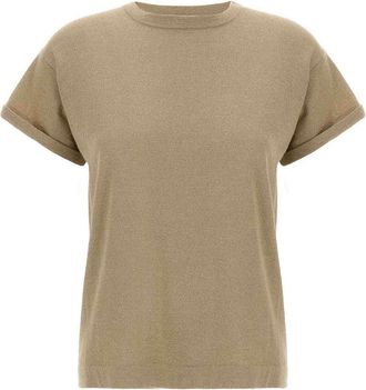 Brunello Cucinelli Lam Cashmere T-Shirt