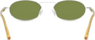 Persol Occhiali da sole ovali - Argento