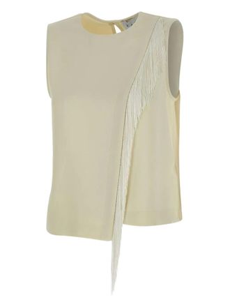 Kaos Mouwloze top - Beige