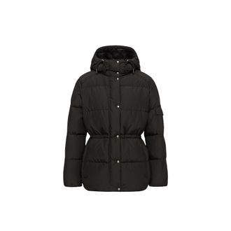 Moncler Moncler Himalaya Hooded Short Down Jacket, Women, Black, Size: 0