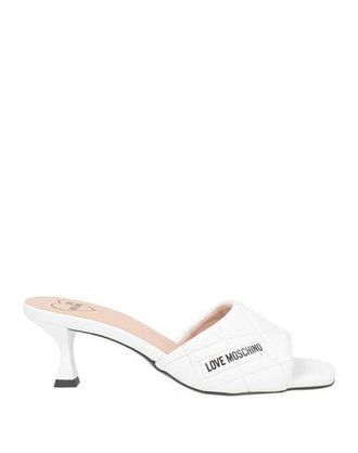 Love Moschino CALZADO - Sandalias con cierre en YOOX.COM