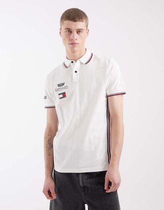 Tommy Hilfiger x Cadillac F1 - Replica - Polo bianca-Bianco