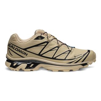 Salomon Running Shoes, unisex, Beige, Size: 11 1/2 US Xt-6 Gore-Tex Sneaker