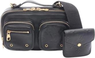 Louis Vuitton Pre-owned Vintage Crossbody Bag - Dames - Vintage Schoudertas - Zwart - ONE Size - Vintage