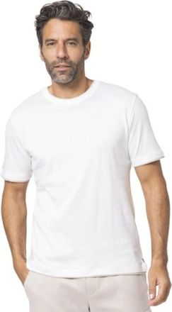 Eleventy Cotton Jersey T-Shirt - Heren - T-shirts - Wit - S - Katoen - Tops