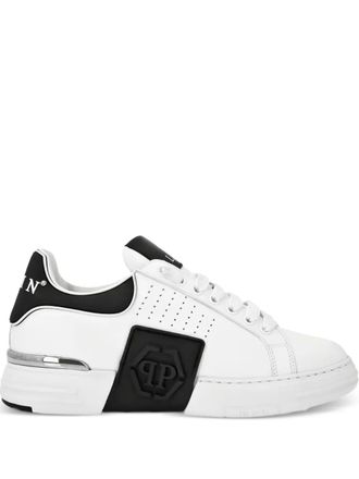 Philipp Plein Stringate traforate - Bianco
