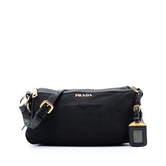 Prada Pre-owned Prada Tessuto Canapa Logo Shoulder Bag GINUSZMAMJLQXFL1