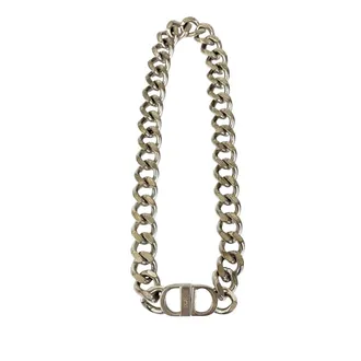 Dior Pre-owned Dior Silver Plated CD Logo Chain Link Necklace Ladies 2JKXN6BKDUHDZOV4