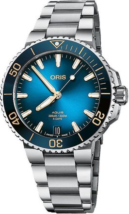 Oris Aquis Date Automatic Blue Dial Mens Watch 01 400 7769 4125-07 8 22 09PEB