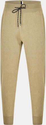 HUGO BOSS Mens Onestino Solid Patterned Slim Joggers in Pastel Green - Size 2XL