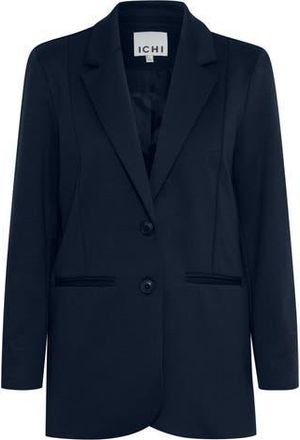 Ichi Oversize Notch Lapel Blazer in Total Eclipse at Nordstrom Rack, Size X-Small