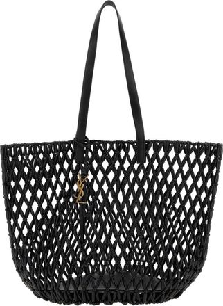 Saint Laurent Black Panier Large Tote