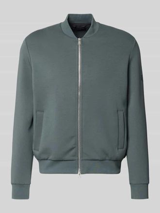 Marc O'Polo Regular Fit Bomberjacke aus Baumwoll-Mix in Oliv, Gr&ouml;&szlig;e XXL