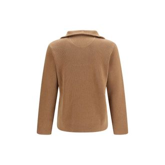 Valentino Garavani Mens Brown Wool Oves Aries Sweatshirt Clothing