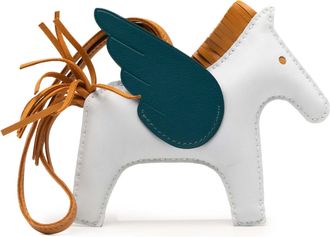 Hermès Milo Lambskin and Swift GriGri Rodeo Pegasus Bag Charm