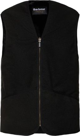 Barbour Warm Pile Waistcoat Zip-In Liner - Heren - Bodywarmers - Zwart - XL - Polyester - Jassen