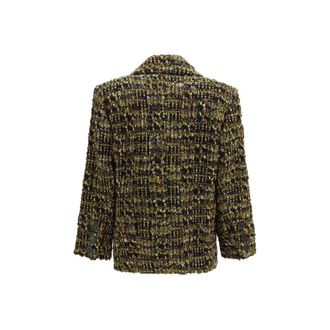 Saint Laurent Tweed Blazer - Multicolor