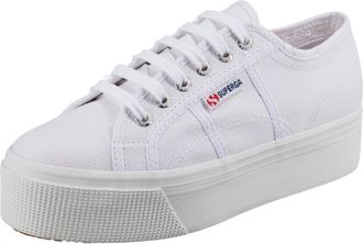 Superga Womens Superga 2790 - Platform Sneaker White S9111LW
